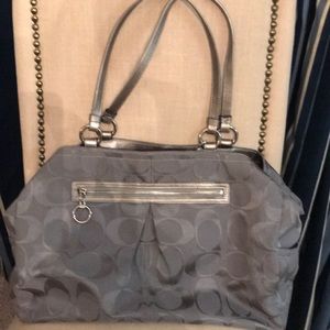 Coach cloth tote bag
